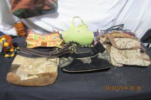 lot 190 image: DESIGNER PURSES- DOONIE AND BURKE, STEVE MADDEN, ESTILLO, TOMMY HILFIGER, COACH, XOXO