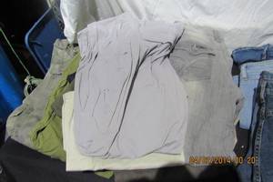 lot 194 image: CAMO PANTS AND OTHER JEANS