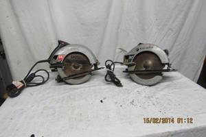 lot 13 image: SKILSAW AND BLACK & DECKER CIRCULAR SAWS