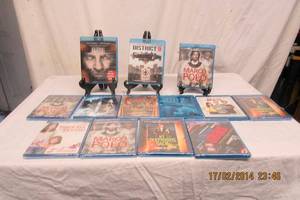 lot 53 image: BLUE RAY DVDS MOSTLY SEALED