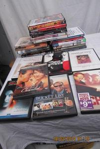 lot 250 image: DVDS - VARIOUS  25 EA