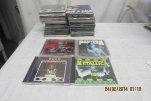 lot 272 image: CDS - HARD ROCK METAL  30 EA