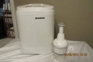 lot 293 image: BREAD MAN AUTOMATIC BREAD MAKER AND FOOD CHOPPER MODEL TR444