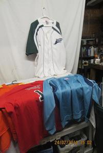 lot 232 image: ADULT SPORTS JERSEYS
