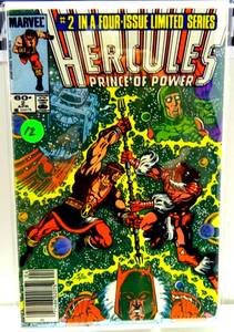 lot 12 image: Marvel Comics Hercules Prince of Power #2 April 1984 (#2 of 4) $$
