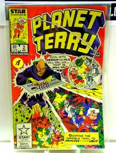 lot 18 image: PLANET TERRY #2 MARVELSTARCOMICS 1985 $$