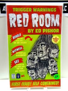 lot 29 image: NEW EDITION - Fantagraphics Red Room Trigger Warnings 1 By Ed Piskor $$$