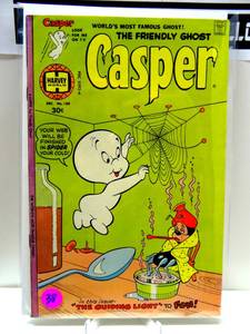 lot 38 image: VINTAGE CASPER #189 HARVEY COMICS 1976 VG $$