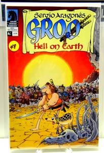 lot 48 image: GROO HELL ON EARTH #4 DARK HORSE COMICS 2008 $$$