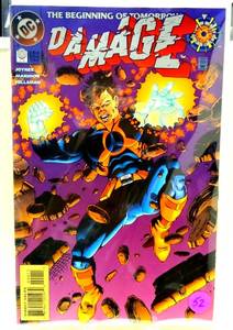 lot 52 image: Damage (1994 series) #0 in Near Mint condition. DC comics $