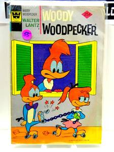 lot 55 image: VINTAGE Woody Woodpecker #139 Whitman Comic 1974 $$$