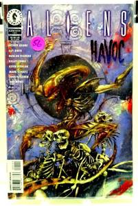 lot 56 image: Dark Horse Comics Comic Aliens Havoc #1 1997 $$