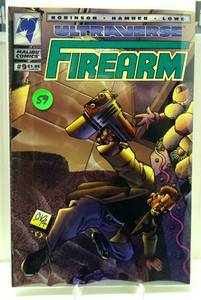 lot 59 image: Firearm #9 Ultraverse - Malibu Comics - James Robinson - Cully Hamner 1994
