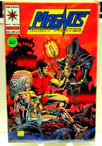 lot 60 image: Magnus Robot Fighter #24 (1993) Magnus Robot... DEFENDER Valiant Comics