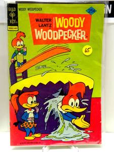 lot 65 image: VINTAGE Woody Woodpecker #138 Gold Key Dell Comics Bronze Age Sep 1974 $$