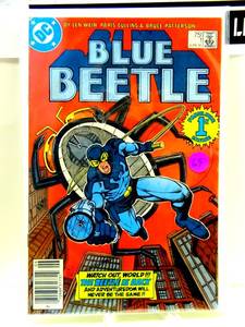 lot 69 image: VINTAGE Blue Beetle 1 DC Comics 1986 1st App Firefist $$$