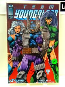 lot 74 image: TEAM YOUNGBLOOD #4 IMAGE COMICS 1993 VFNM $$