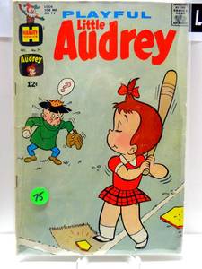 lot 75 image: VINTAGE PLAYFUL LITTLE AUDREY (1957 Series) #79  $$