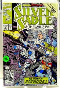 lot 76 image: Silver Sable & The Wild Pack # 7 (1992)