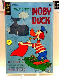 lot 79 image: VINTAGE Moby Duck #10 FN 1970 Gold Key Comic Book $$