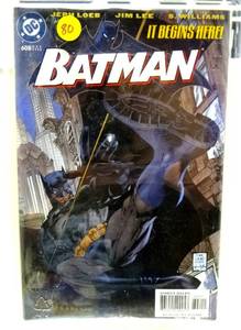 lot 80 image: Batman #608 Hush Begins 2002 DC Comics  JIM LEE COVER - $$$
