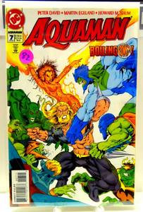 lot 82 image: Aquaman Boiling Point DC Comics #7 March 1995 $