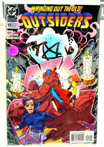 lot 83 image: DC COMICS - OUTSIDERS WRINGING OUT THE OLD #15 - NMMT