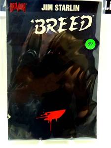 lot 91 image: Jim Starlin Breed Comic 4 Cover A First Print 1994 Digital Chameleon Bravura $$$