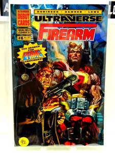 lot 92 image: Firearm #6 Ultraverse Malibu Comics 1994 $$