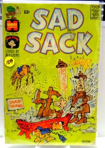 lot 109 image: VINTAGE Sad Sack #202 (1968) Harvey Comics $$