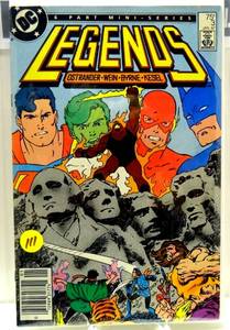 lot 111 image: Legends # 3 DC Comics 1987 Key 1st Appearance New Suicide Squad  $$$