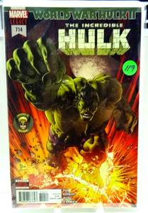 lot 119 image: The Incredible Hulk #714 NEW Legacy World War Hulk ll from Marvel Comics (2018)