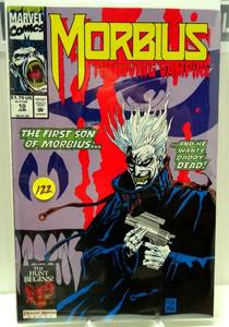 lot 122 image: MORBIUS THE LIVING VAMPIRE Comic #10 (Jun 1993, Marvel) $