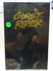 lot 133 image: Ghost Rider #40 Midnight Massacre August 1993 Black Cover Marvel Comics $$