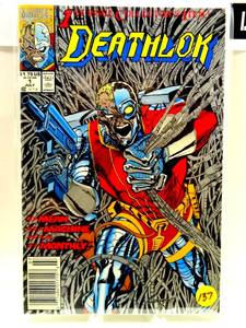 lot 137 image: Marvel Deathlok 1st Issue Collectors Item- July 1991 $$$