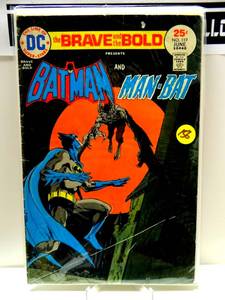 lot 156 image: VINTAGE BRAVE AND THE BOLD #119 Batman, Man-Bat, DC Comics 1975 $$