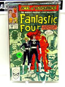 lot 196 image: FANTASTIC FOUR #334. 1989 Marvel Comic. Acts of Vengeance