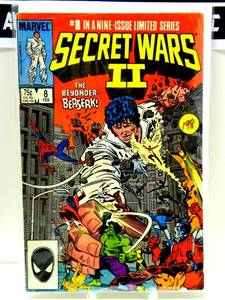 lot 198 image: Marvel Comics Copper Age Comic Book Secret Wars 2 #8 (1985) $$