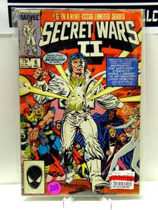 lot 203 image: SECRET WARS II #6 MARVEL COMICS 1985 $$$
