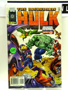 lot 207 image: THE INCREDIBLE HULK MARVEL COMIC VOL. 1 NO. 455 AUGUST 1997 $$