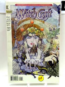 lot 213 image: WITCHCRAFT #1 DCVERTIGO COMICS 1994 NM $$