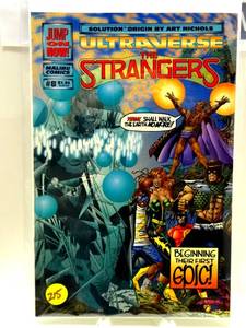 lot 215 image: ULTRAVERSE THE STRANGERS COMIC BOOK VOL1 #8 MALIBU COMICS 1994 $$
