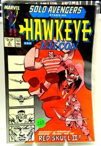 lot 223 image: Solo Avengers Hawkeye (1987 Series) #6 $