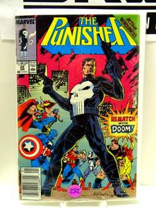 lot 232 image: The Punisher 29 1987 Series NM, Dr. DOOM Bill Reinhold cover $$