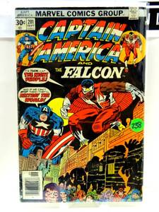 lot 238 image: VINTAGE KEY COMIC - Captain America and the Falcon 201 - 1st App of the Night People (1976) $$