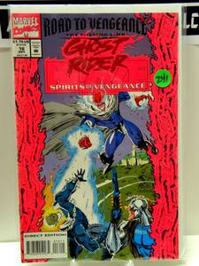 lot 241 image: GHOST RIDER BLAZE SPIRITS OF VENGEANCE #16 MARVEL COMICS 1993 VFNM $$