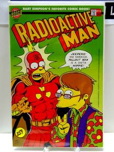 lot 259 image: RADIOACTIVE MAN #216 Comic Book - The Simpsons - Bongo Comics (1993) $$