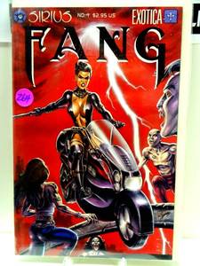 lot 264 image: Fang #1 Sirius Entertainment Cover Joseph Michael Linsner June 1995 Bad Girl $