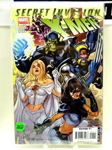 lot 268 image: SECRET INVASION X-MEN #1 MARVEL COMICS 2008 NM $$$