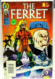 lot 271 image: The Ferret Issue #1 (Malibu Comics) 1992 $$